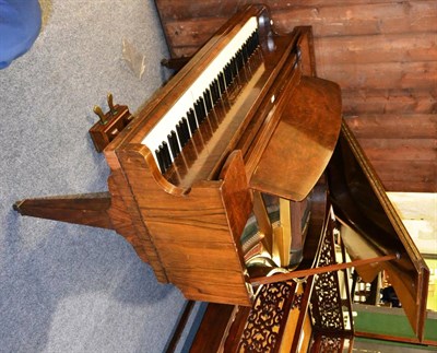 Lot 1028 - Challen baby grand piano