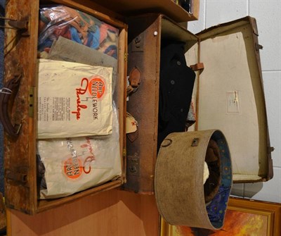 Lot 1173 - Case of Occupational Therapist sewing items belonging to W.R.E.N Simmonds during the war,...