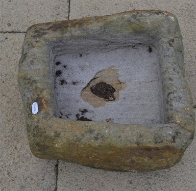 Lot 1203 - A stone trough