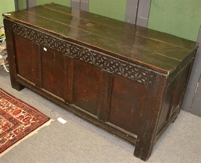 Lot 1298 - Zinc lined 18th century English chest