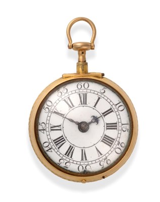 Lot 288 - A Fine and Rare Early 18th Century Gold Repeating Verge Pocket Watch, signed Daniel Quare,...