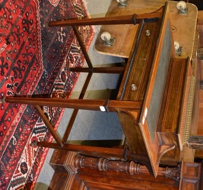 Lot 1366 - An inlaid writing desk