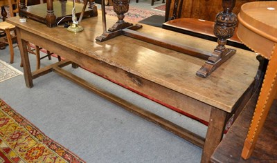 Lot 1372 - French fruitwood dining table