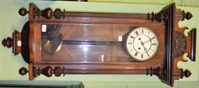 Lot 1431 - Vienna type wall clock