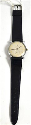Lot 5005 - A stainless steel gents wristwatch signed Tudor, with unusual shaped lugs