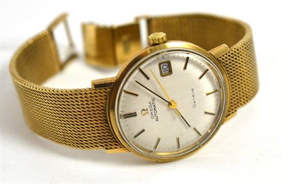 Lot 5013 - A 9ct gold Omega wristwatch