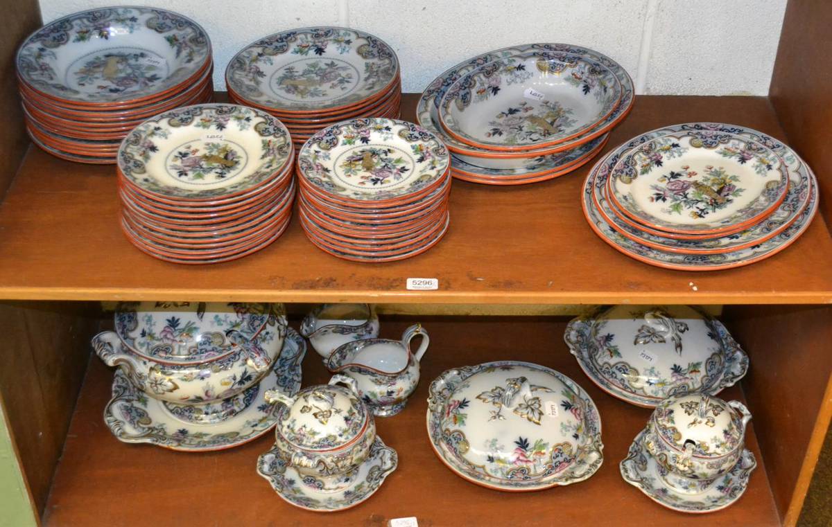 Lot 5296 - A Cockson & Chetwynd 'Madras' Pattern dinner service