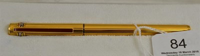 Lot 84 - A Must de Cartier pen, cased