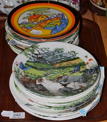 Lot 242 - Assorted Wedgwood collectors plates and others