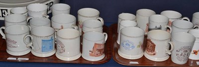 Lot 259 - Co-operative interest: twenty six assorted china mugs including 'Lockhurst Lane', 'Seaton Delaval'