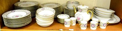 Lot 328 - A shelf of Modern Haviland Limoges Louveciennes dinner/tea service