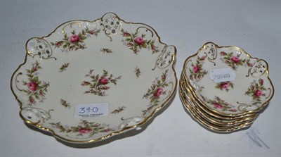 Lot 340 - Rosenthal set of hors d'oeuvre dishes