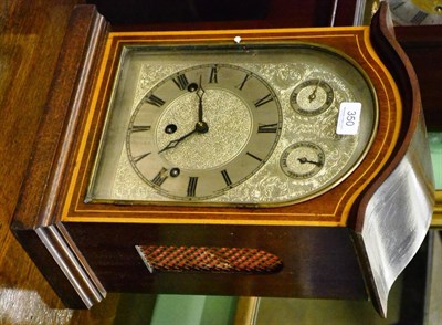 Lot 350 - A chiming table clock