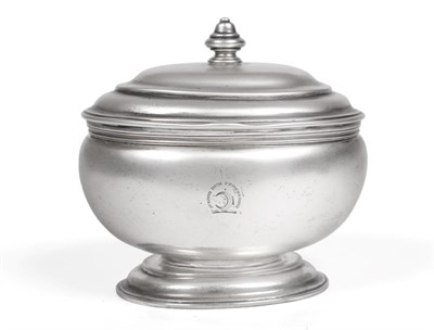 Lot 478 - A George I Scottish Silver Pedestal Sugar Box, James Mitchellsone, Edinburgh 1725, also Assaymaster