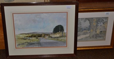 Lot 425 - B Broadbank 'Norwood Edge', another watercolour (2)