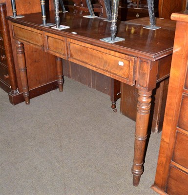 Lot 501 - Victorian mahogany hall table