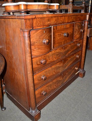 Lot 505 - Victorian mahogany scotch chest