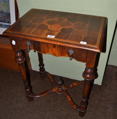 Lot 610 - Reproduction 18th century style side table