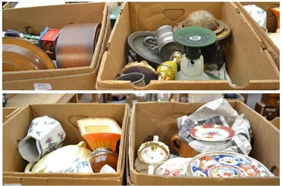 Lot 731 - Five boxes of mixed ceramics and collectables