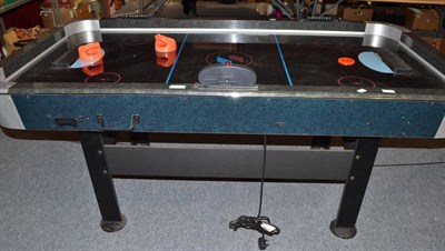 Lot 755 - An air hockey table (in working condition)