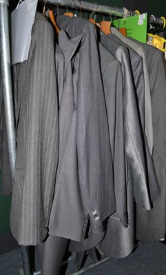 Lot 770 - Assorted gent's morning suits, grey suits etc