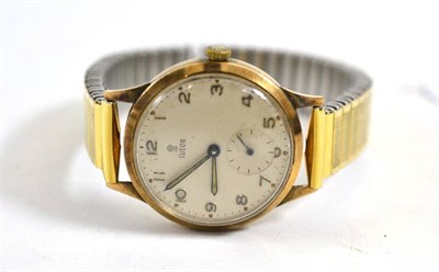 Lot 110 - A gentleman's wristwatch signed Tudor, case back inscribed ";BR London Midland Region"
