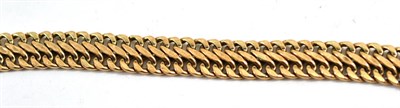 Lot 146 - A 9ct gold fancy link bracelet