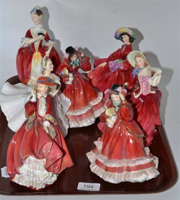 Lot 194 - Seven assorted Royal Doulton figures