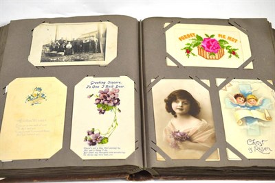 Lot 319 - Album of postcards