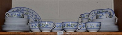 Lot 342 - Royal Worcester part breakfast service