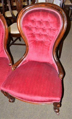 Lot 586 - Victorian nursing chair