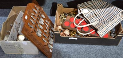 Lot 746 - Quantity of table bells made of brass, pottery, glass, pewter and silver plate