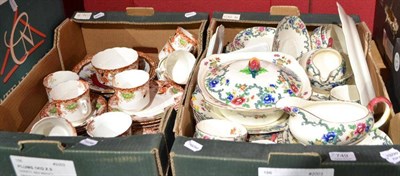 Lot 749 - Royal Cauldon dinner service and other teawares