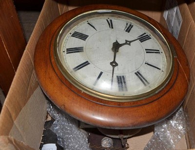 Lot 789 - A striking wall clock