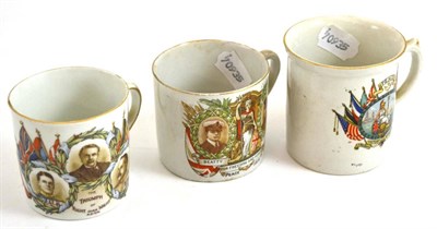 Lot 250 - Allies Peace mug and two other Peace mugs