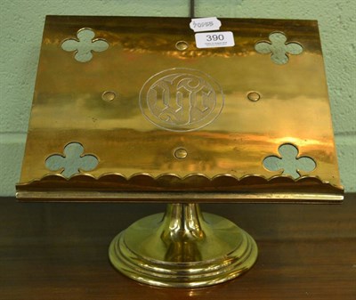 Lot 390 - Brass lectern