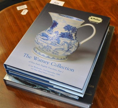 Lot 428 - The Watney Collection of Fine Early English Porcelain, Part 1, 2 and 3; and Ancient Sichaun,...