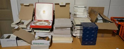 Lot 1010 - A large quantity of collectors plates including Coalport, Royal Albert and fine bone china plates