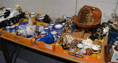 Lot 1014 - A large quantity of assorted decorative ceramics, glass, household items, prints etc