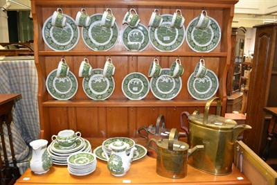 Lot 1157 - A quantity of Adams English Scene dinner wares