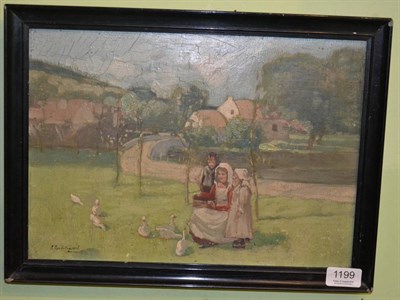 Lot 1199 - Oil painting, Lockhead