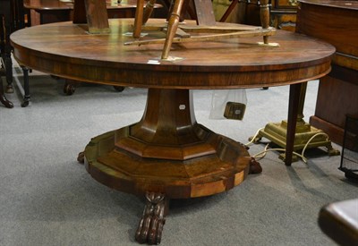 Lot 1344 - Rosewood breakfast table