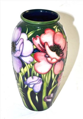Lot 24 - A Moorcroft Anemone Tribute ovoid vase, boxed
