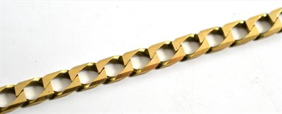 Lot 71 - A 9ct gold curb bracelet