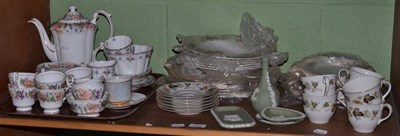 Lot 223 - Royal Doulton dinner service, Paragon coffee set, four items of Wedgwood, Jasperware etc