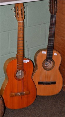 Lot 242 - Two Spanish guitars