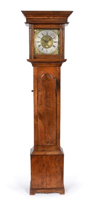 Lot 746 - A Good Oak Thirty Hour Longcase Clock, signed Jonas Barber, Winster, numbered 137, circa 1752, flat