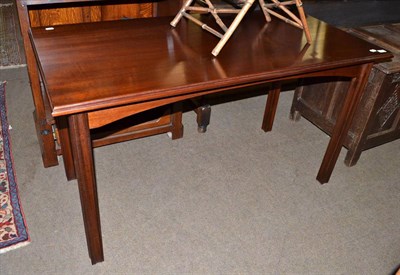 Lot 456 - Reproduction writing table