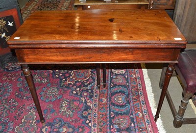 Lot 466 - Georgian card table