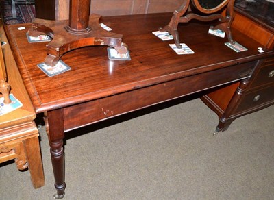 Lot 516 - Mahogany side table